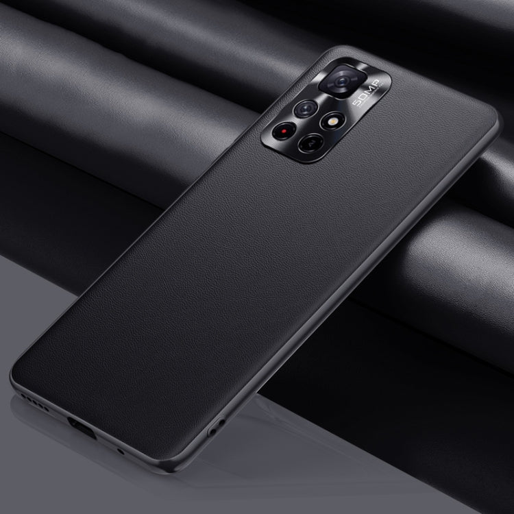 Airbag Shockproof Protective Phone Case for Xiaomi Redmi Note 11 Pro (Black)