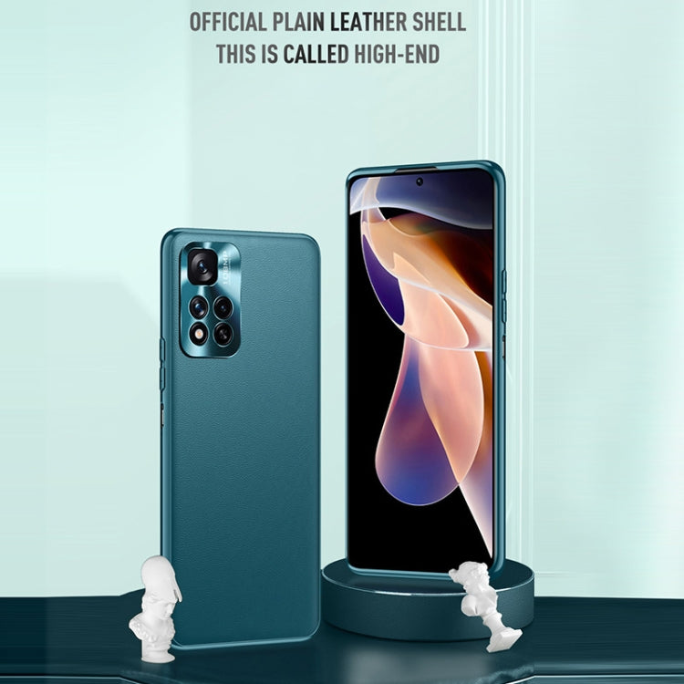 Xiaomi Redmi Note 11 Pro Cyan-blue Airbag Shockproof Phone Case