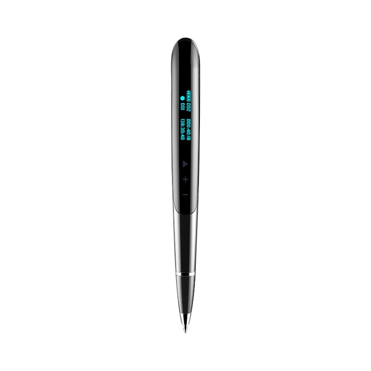 Intelligent Conference Recording Pen with Voice Control Recorder and Noise Reduction - 4GB Capacity (Black)