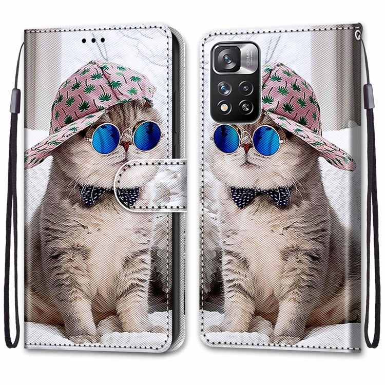 Pu Leather Flip Case with Card Slots for Xiaomi Redmi Note 11 Pro