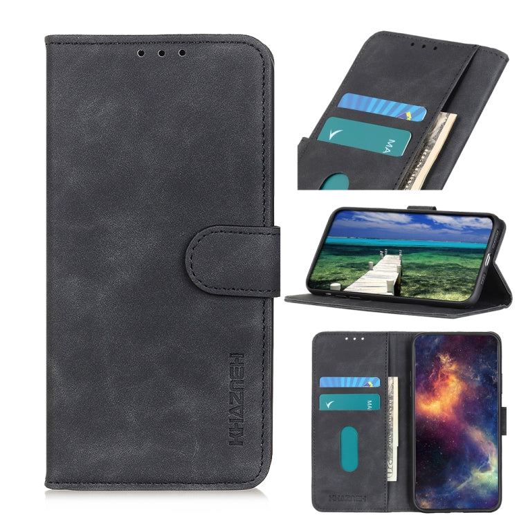 Retro Texture Horizontal Flip Leather Phone Case for Samsung Galaxy A03 Core