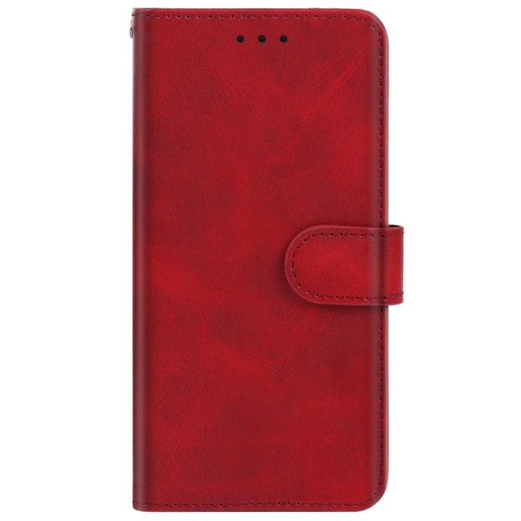 Red Leather Phone Case for Samsung Galaxy A03 Core with Card Slots and Wallet