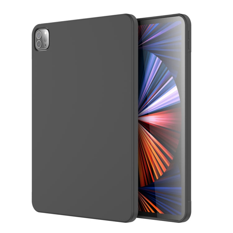 Mutural Silicone Microfiber Tablet Case for iPad Pro 12.9 inch (Black)