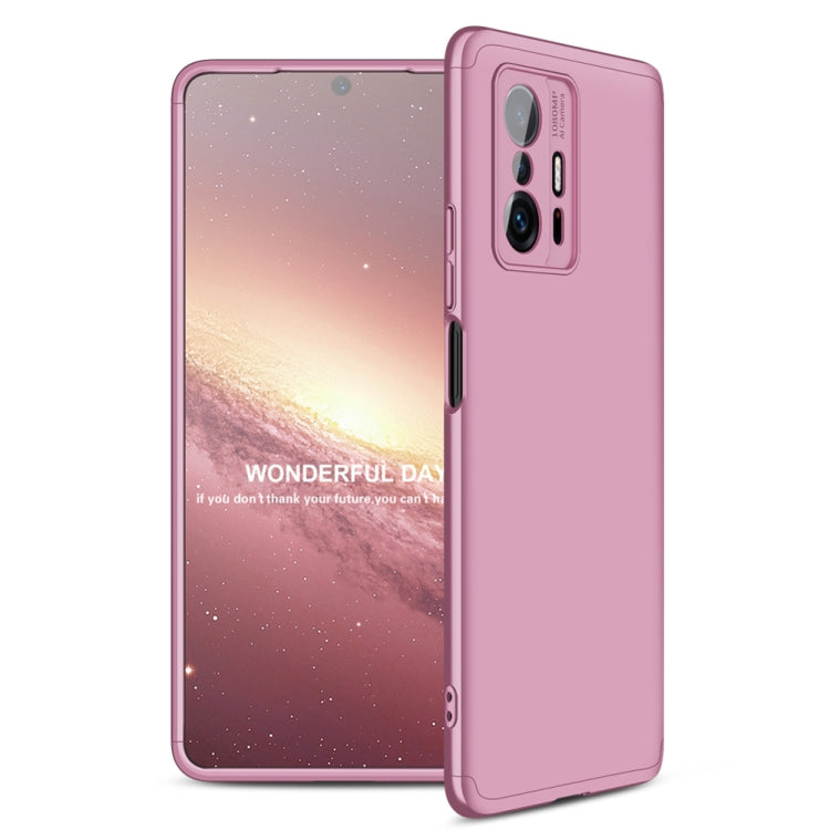 Xiaomi Mi 11T Rose Gold PC Phone Case with 360-Degree Protection