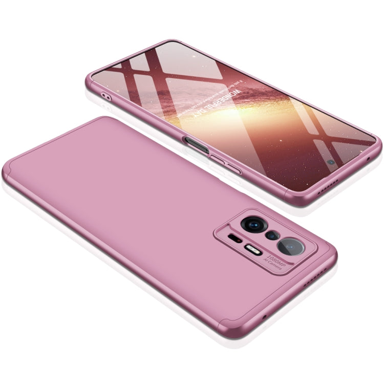 Xiaomi Mi 11T Rose Gold PC Phone Case with 360-Degree Protection