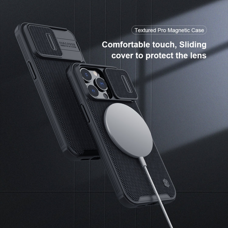 NILLKIN Texture Pro Magnetic Phone Case for iPhone 13 Pro (Black)
