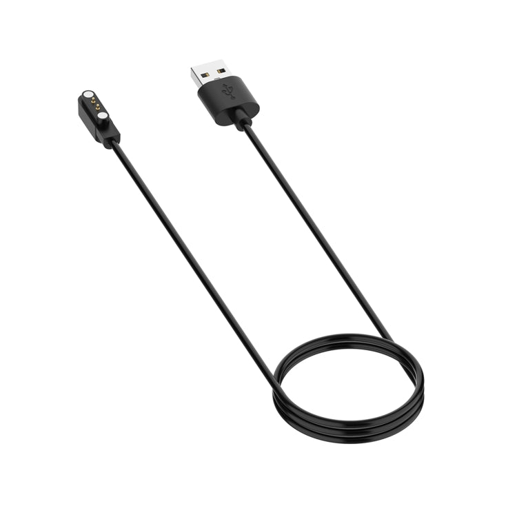 For Noise Colorfit Pro 3 Smart Watch Magnetic Charging Cable - 1m(Black)