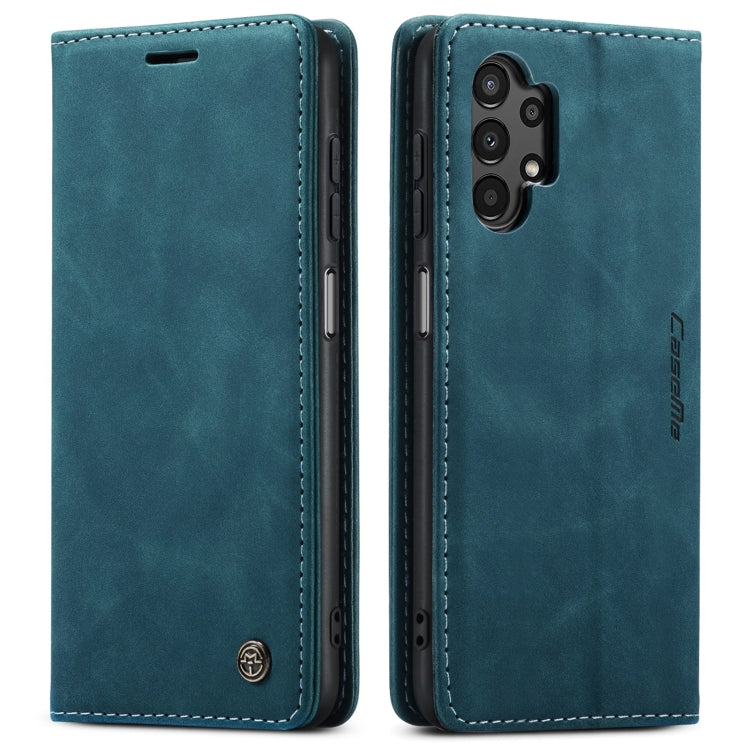 Multifunctional Blue Leather Phone Case for Samsung Galaxy A13/A04/M13
