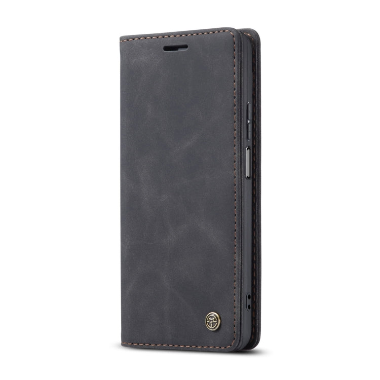 CaseMe 013 Multifunctional Horizontal Flip Leather Phone Case for Xiaomi Redmi Note 11 Pro Global/Redmi Note 11 Pro 5G - Black
