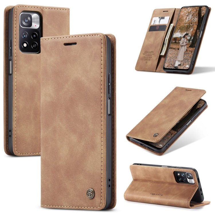 Multifunctional Horizontal Flip Leather Phone Case for Xiaomi Redmi Note 11 Pro Global/Redmi Note 11 Pro 5G Global