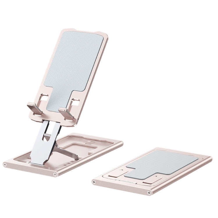 R-JUST HZ16 Rose Gold Slim Phone Desktop Holder