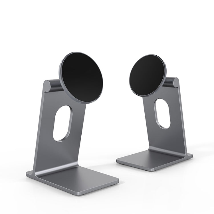 R-JUST SJ18 Square Desktop Magnetic Phone Holder (Grey)