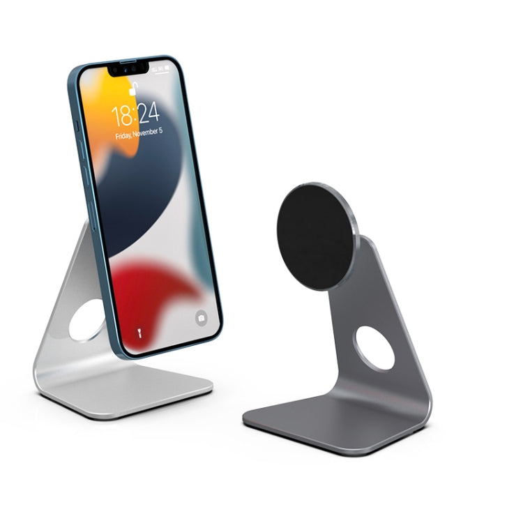 R-JUST SJ19 Grey Magnetic Desktop Phone Holder