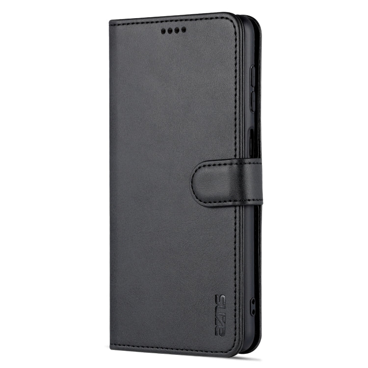 Samsung Galaxy A13 5G Black Leather Phone Case with Horizontal Flip