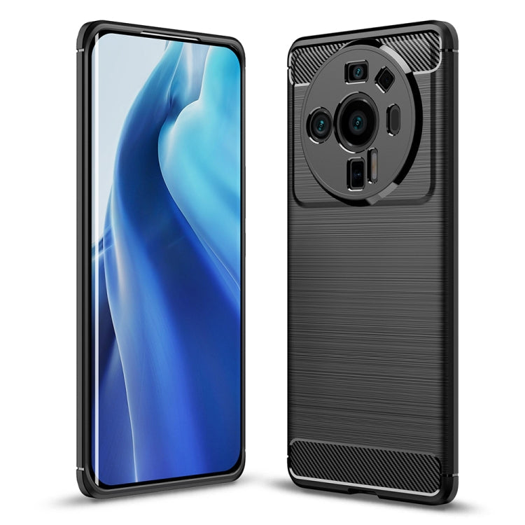 Carbon Fiber TPU Phone Case for Xiaomi Mi 12 Ultra 5G (Black)
