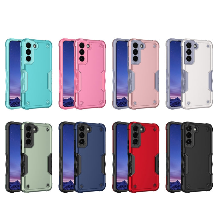 Samsung Galaxy S22+ 5G Non-slip Armor Phone Case in Black