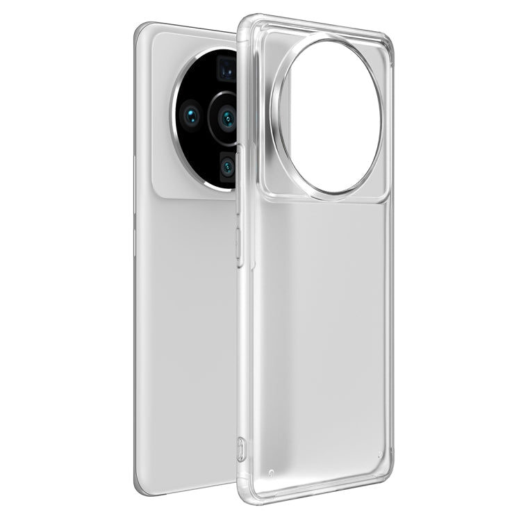 Xiaomi 12S Ultra Four-corner Shockproof TPU + PC Phone Case (Transparent)