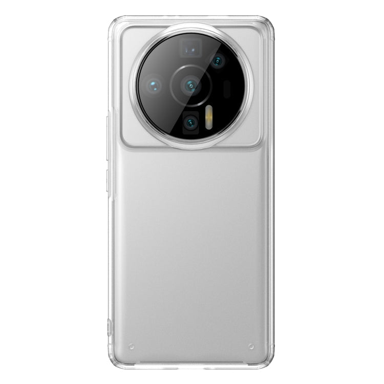 Xiaomi 12S Ultra Four-corner Shockproof TPU + PC Phone Case (Transparent)