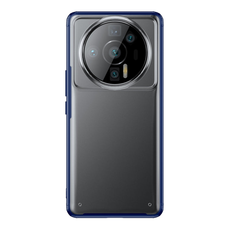 Shockproof Blue Phone Case for Xiaomi 12S Ultra - Durable TPU + PC Material