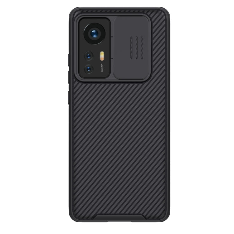 NILLKIN CamShield Pro Series PC Full Coverage Phone Case for Xiaomi 12 / 12X (Black)