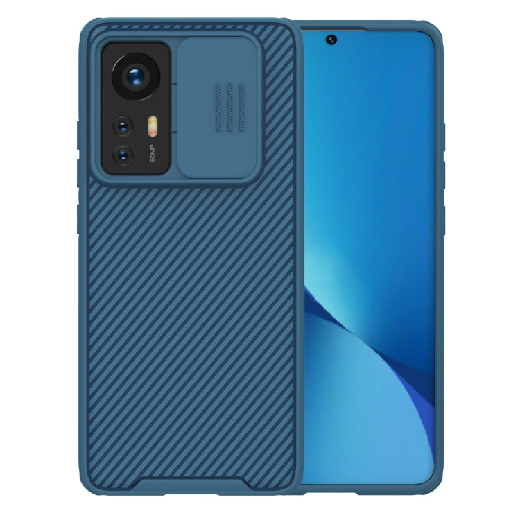 NILLKIN CamShield Pro Series PC Full Coverage Phone Case for Xiaomi 12 / 12X (Blue)