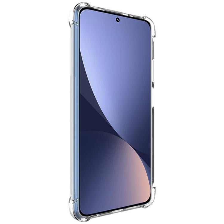 Imak Shockproof Airbag TPU Case with Screen Protector for Xiaomi 12 (Transparent)
