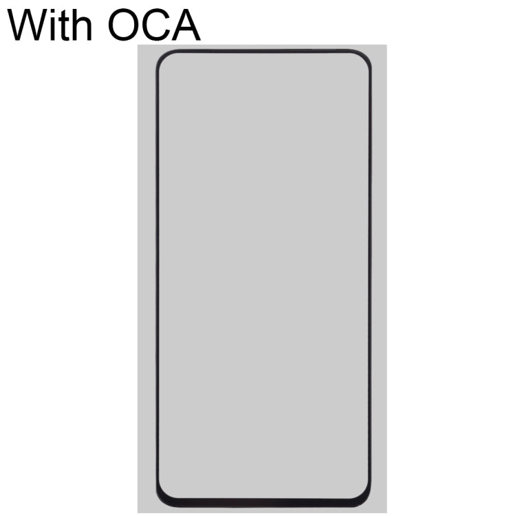 Front Screen Outer Glass Lens with OCA Adhesive for Xiaomi Redmi K30 / Redmi K30i 5G