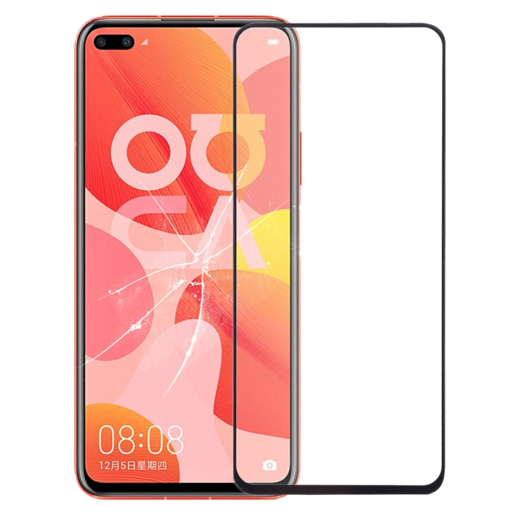 Replacement Front Screen Glass Lens with OCA Adhesive for Huawei Nova 6