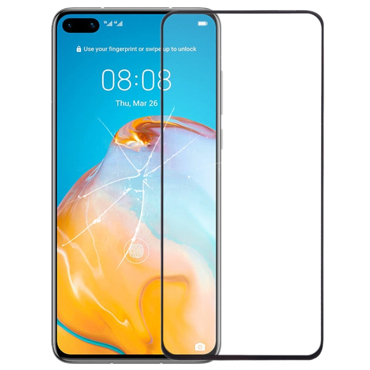 Front Glass Lens Replacement with OCA Adhesive for Huawei P40