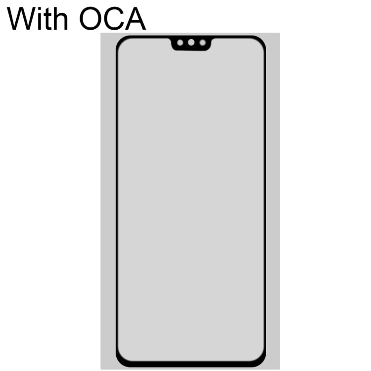 Replacement Front Screen Glass Lens with OCA Adhesive for Honor 8X