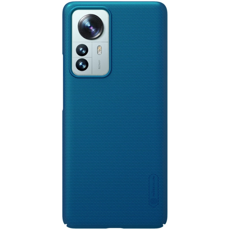 NILLKIN Frosted PC Phone Case in Blue for Xiaomi 12 Pro