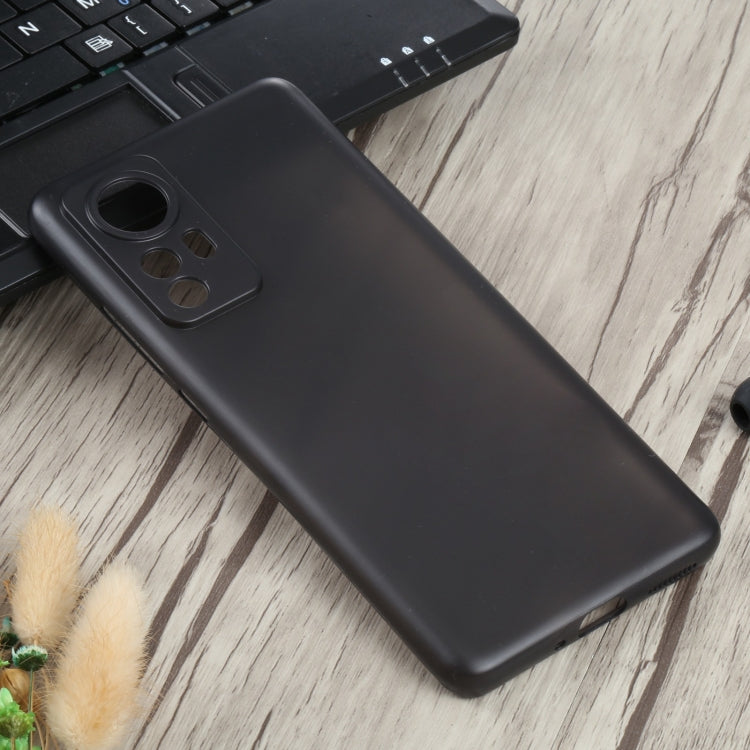 Transparent Black Shockproof Phone Case for Xiaomi 12
