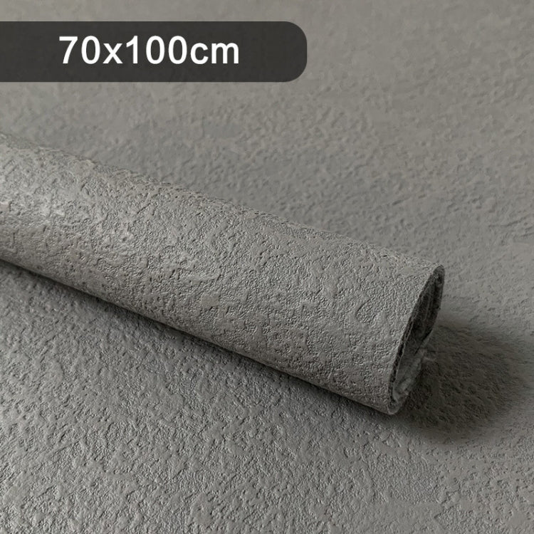 3D Diatommud Texture Photography Background Cloth - Light Grey (70 x 100cm)