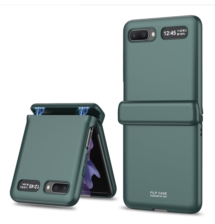 Green Magnetic Full Coverage Flip Case for Samsung Galaxy Z Flip 5G