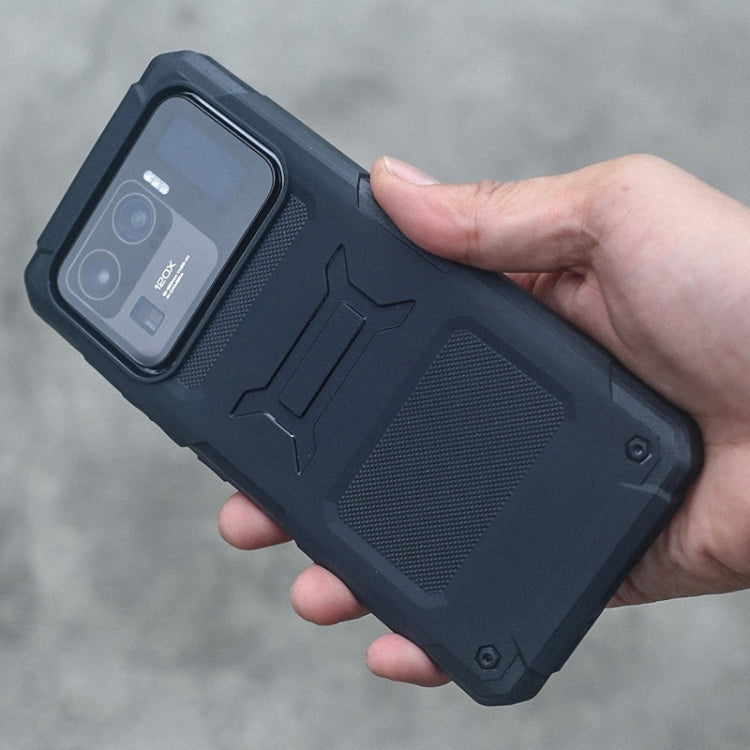 FATBEAR Armor Shockproof Cooling Phone Case for Xiaomi Mi 11 Ultra (Black)