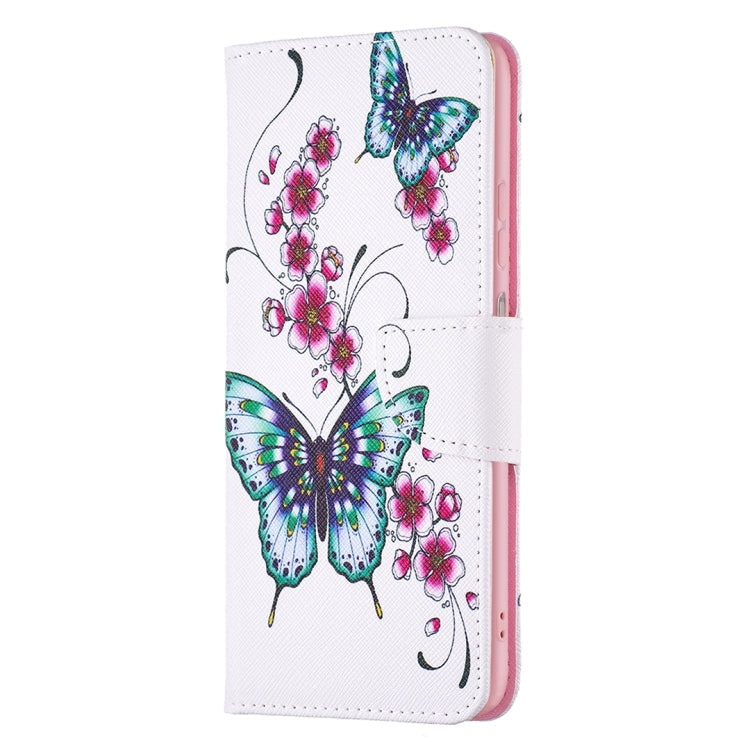 Peach Blossom Butterfly Flip Leather Case for Samsung Galaxy A23 5G