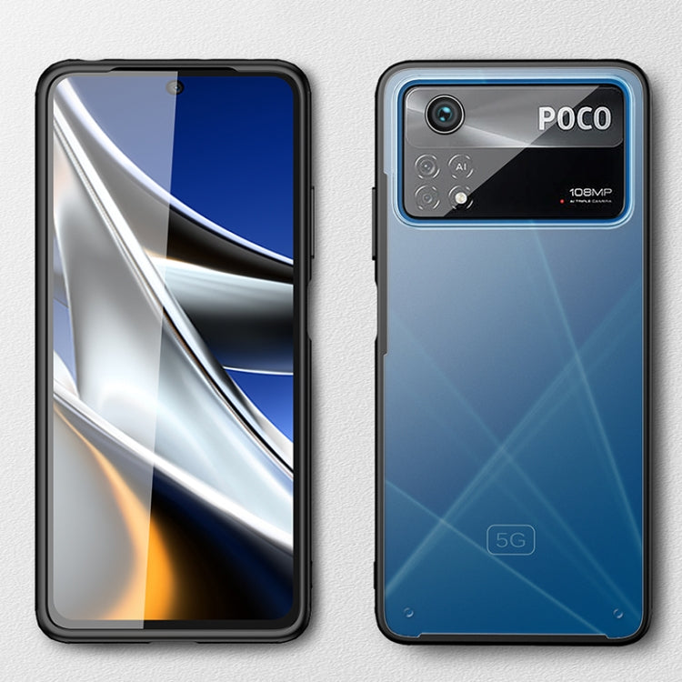 Shockproof Black Phone Case for Xiaomi Poco X4 Pro 5G