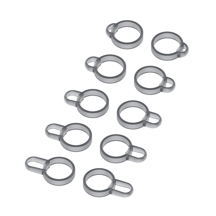 5 Pairs Non-Slip Silicone Earphone Ferrules for Sony LinkBuds (Grey)