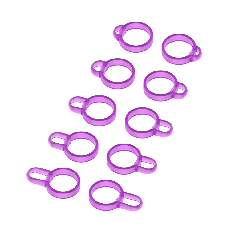 Purple Non-Slip Silicone Earphone Ferrule Set for Sony LinkBuds