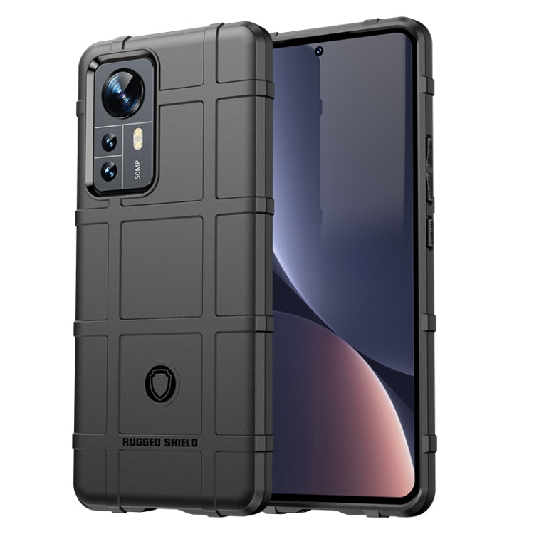 Black Shockproof TPU Case for Xiaomi 12 Pro