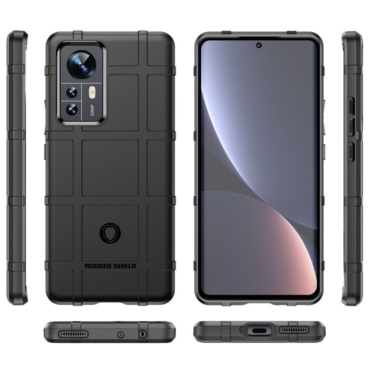 Black Shockproof TPU Case for Xiaomi 12 Pro