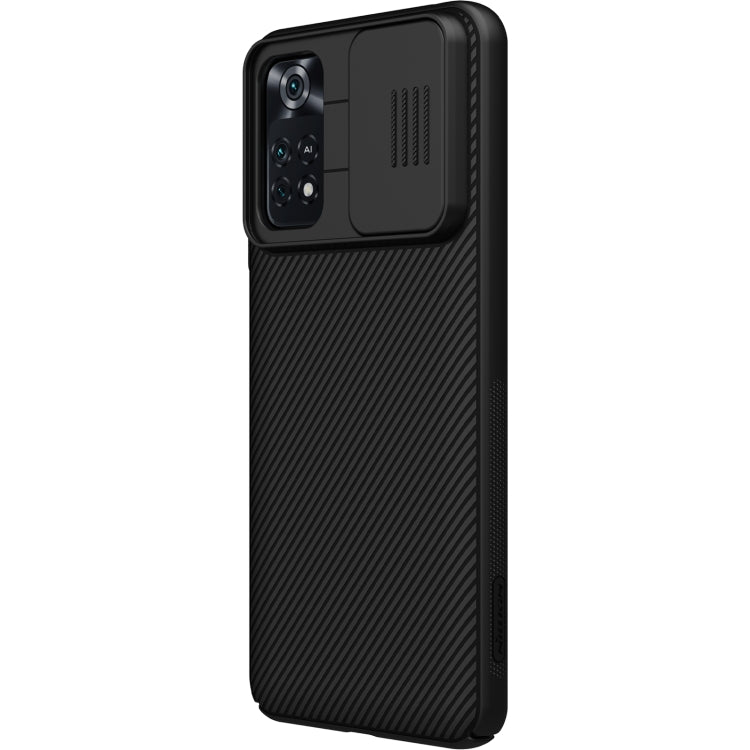 NILLKIN Black Mirror Series Camshield PC Phone Case for Xiaomi Poco M4 Pro