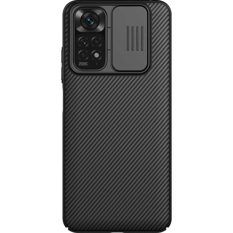 Black Mirror Series Camshield PC Phone Case for Xiaomi Redmi Note 11 4G Global