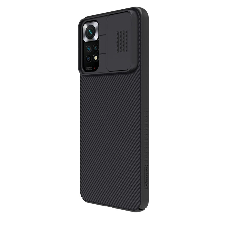 NILLKIN Black Mirror Series Camshield PC Phone Case for Xiaomi Redmi Note 11S (Black)