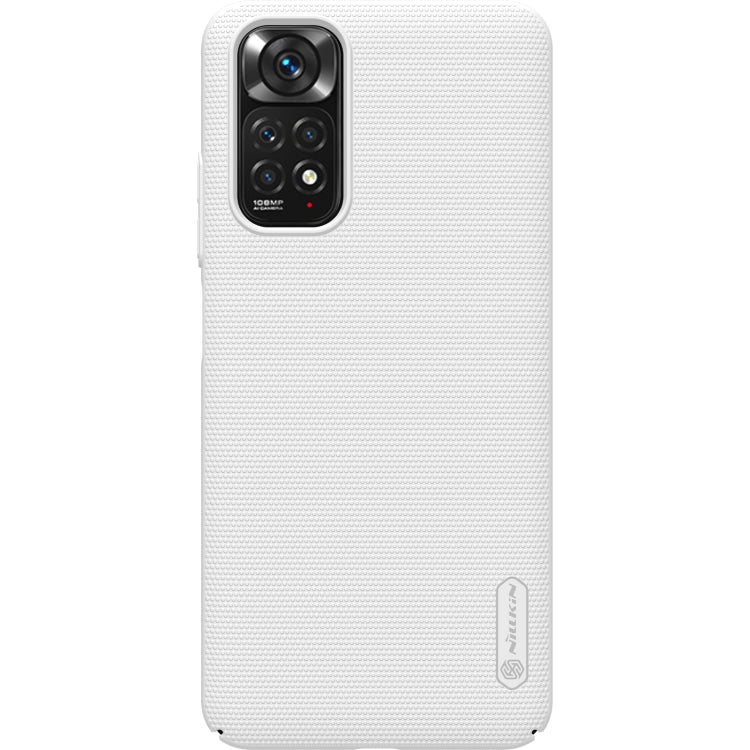 NILLKIN Frosted PC Phone Case for Xiaomi Redmi Note 11S (White)
