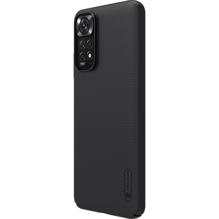 NILLKIN Black Frosted PC Phone Case for Xiaomi Redmi Note 11S