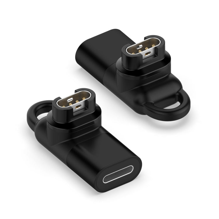 Garmin 8 Pin Female Watch Charging Adapter - Black