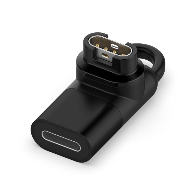 Garmin 8 Pin Female Watch Charging Adapter - Black