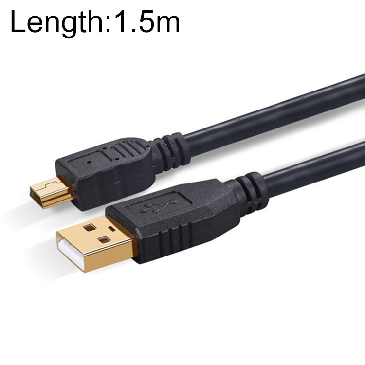 Mini 5 Pin to USB 2.0 1.5m Camera Data Extension Cable