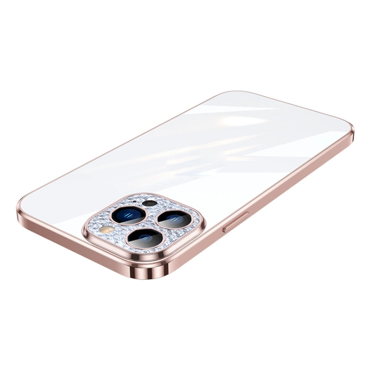 SULADA Pink Diamond Lens Protector Case for iPhone 12 Pro